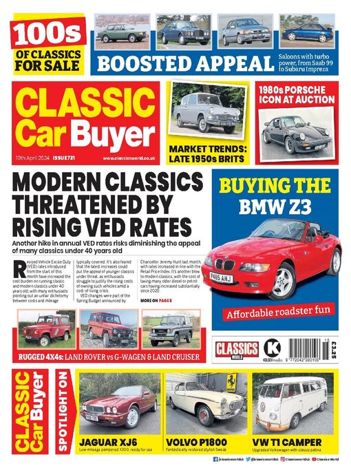 Title details for Classic Car Buyer by Kelsey Publishing Ltd - Available